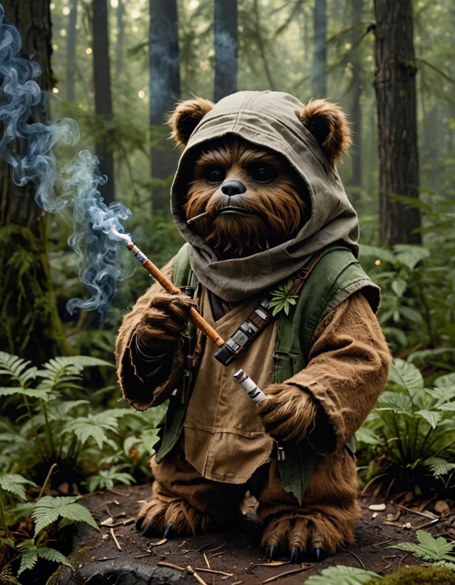 "May the force be"... "Dude, WTF was that?!"