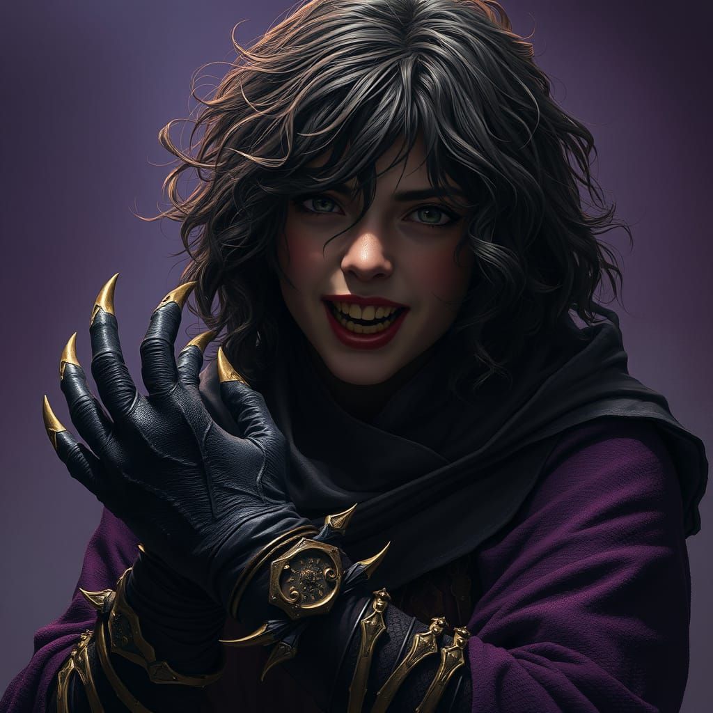 Dark Fantasy Art: Margaret the Hagraven