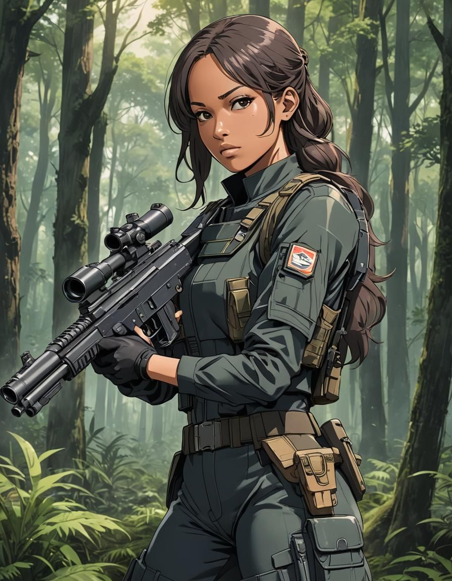 Teyla Emmagan in Anime