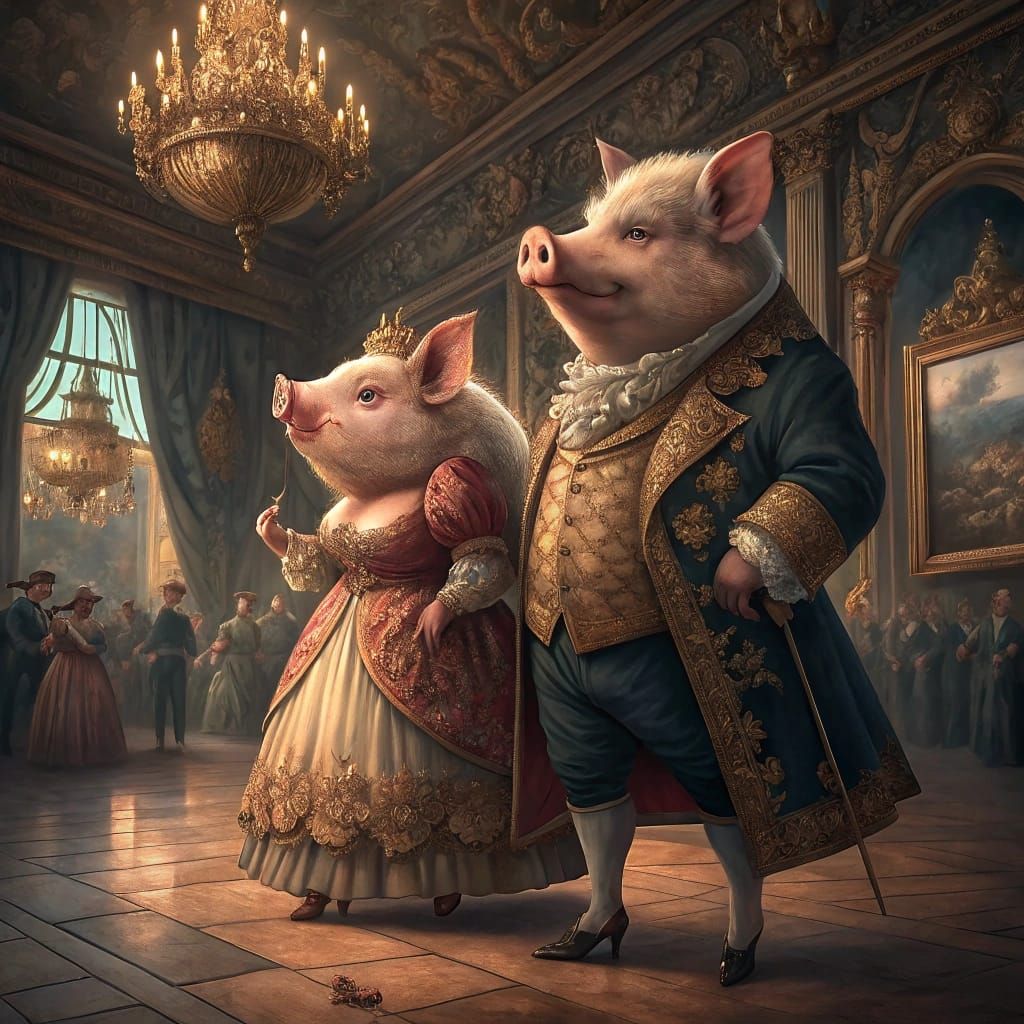 Baroque Pigs