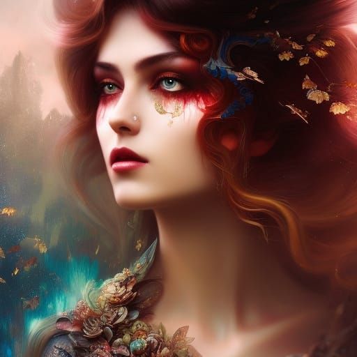 Mistborn Vinn Venture Portrait in Fantasy Art Style