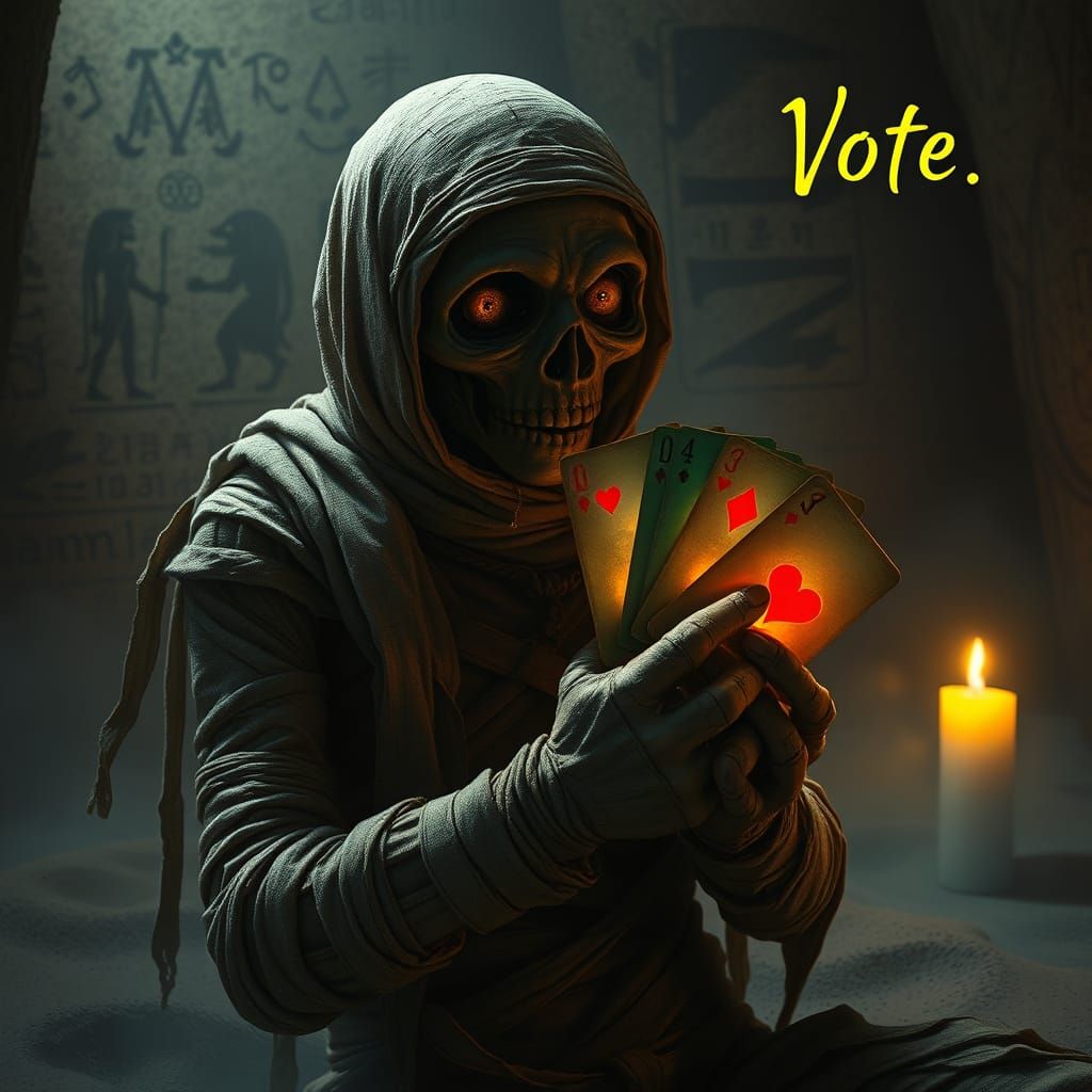 Ancient Mummy of the Mystic Sands