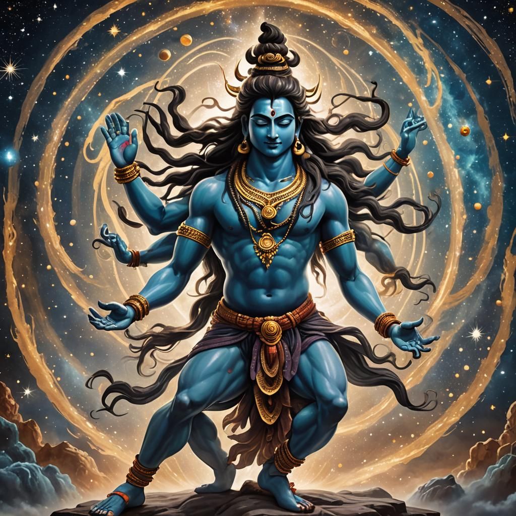 Shiva's Tandava Dance: Cosmic Energy Unleashed