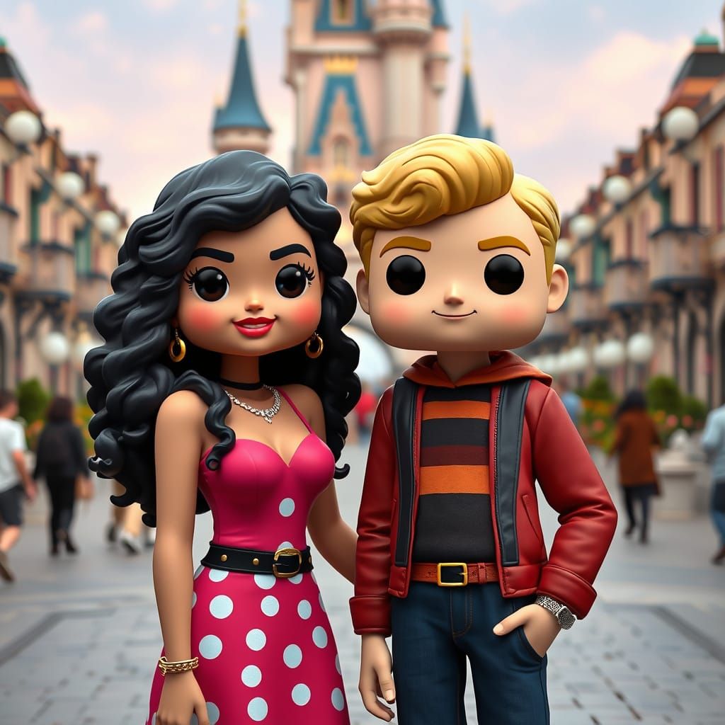 Funko pop figure disney latino series Just Maria Victoria Ru...