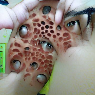 AI Generated Image Related to Trypophobia