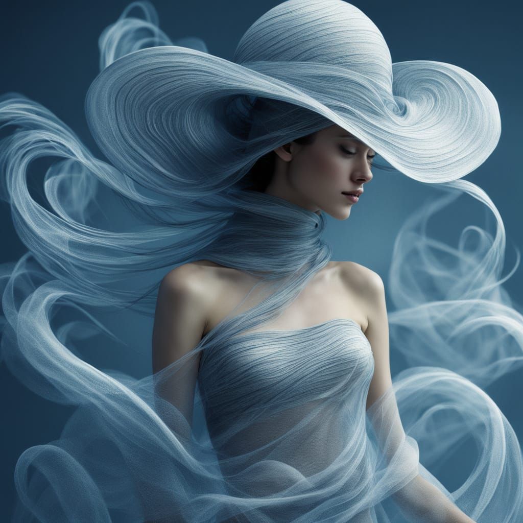 Surreal Hats Crafted From Wind Spirits