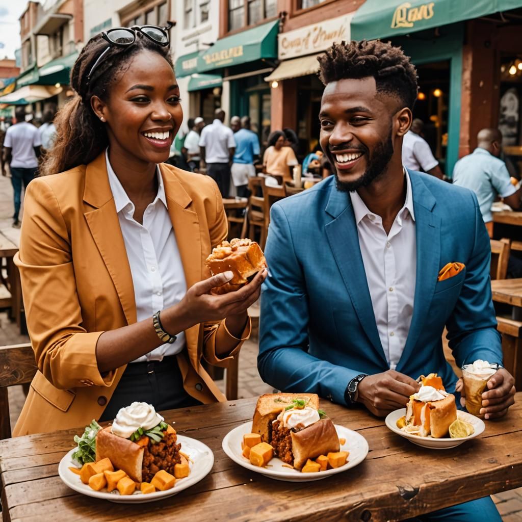 Eating... Bunny Chow in Durban
