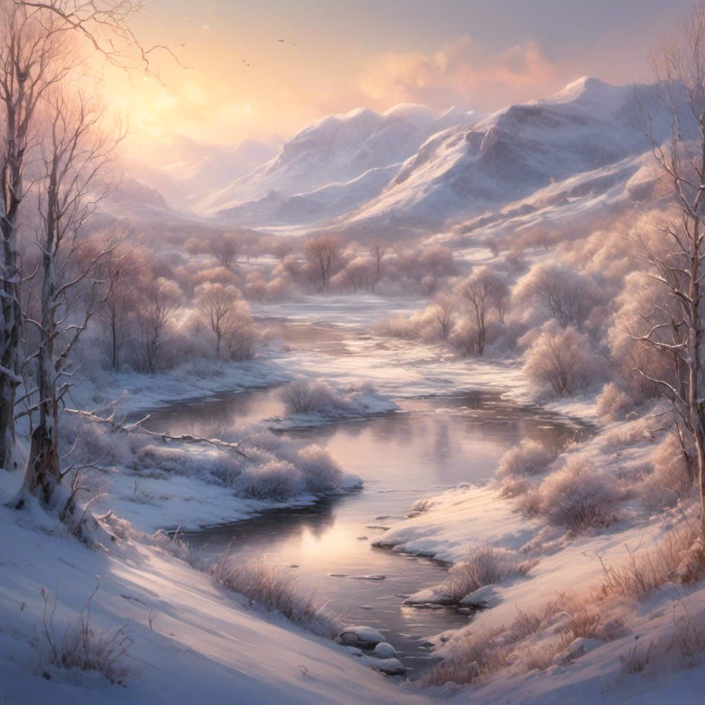 Winter's Gentle Embrace