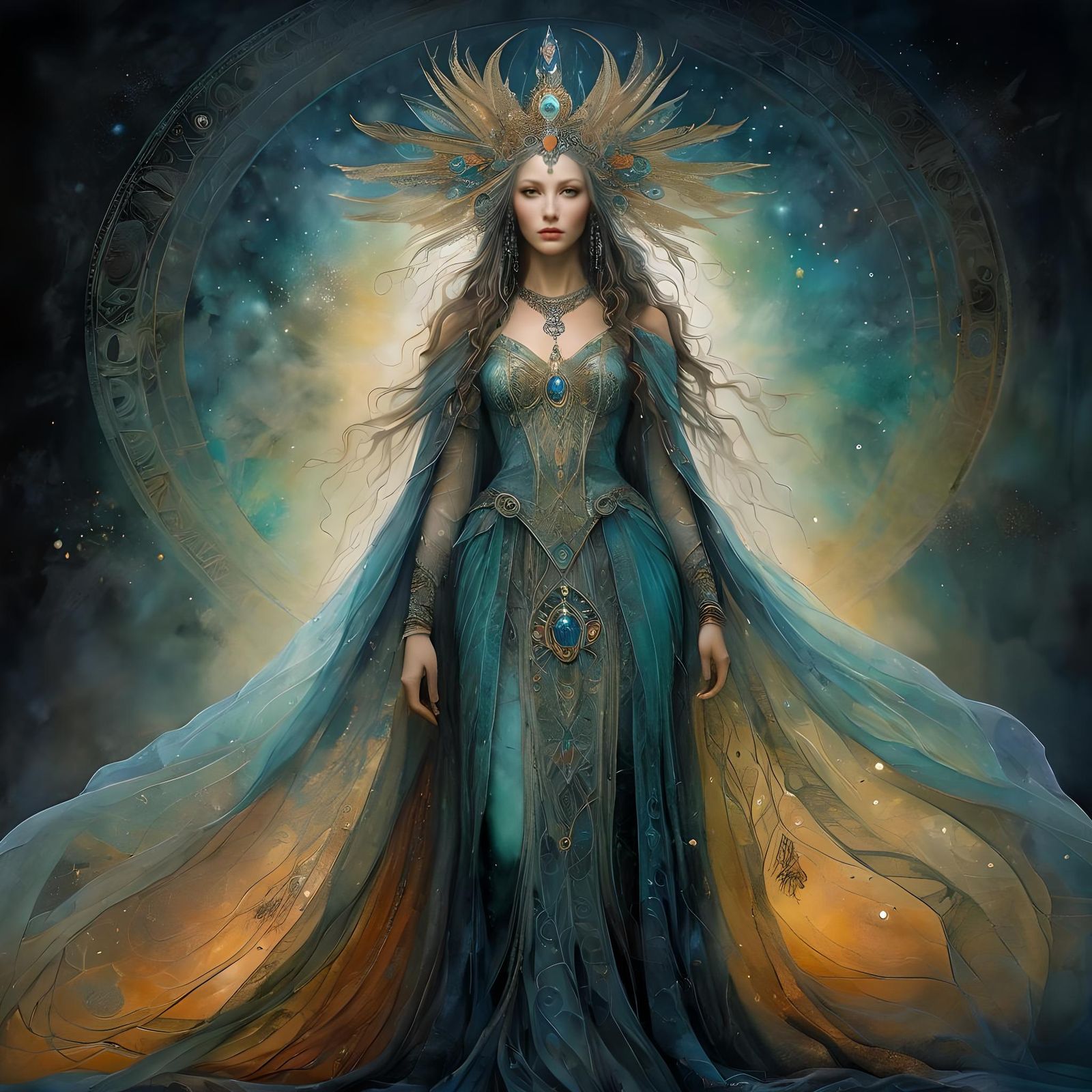 Deity (Artist Study: Susan Seddon Boulet)