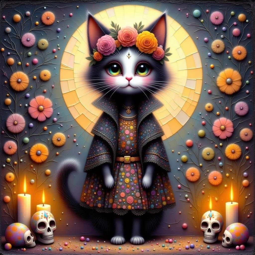 Catrina Cat: A Day of the Dead Celebration