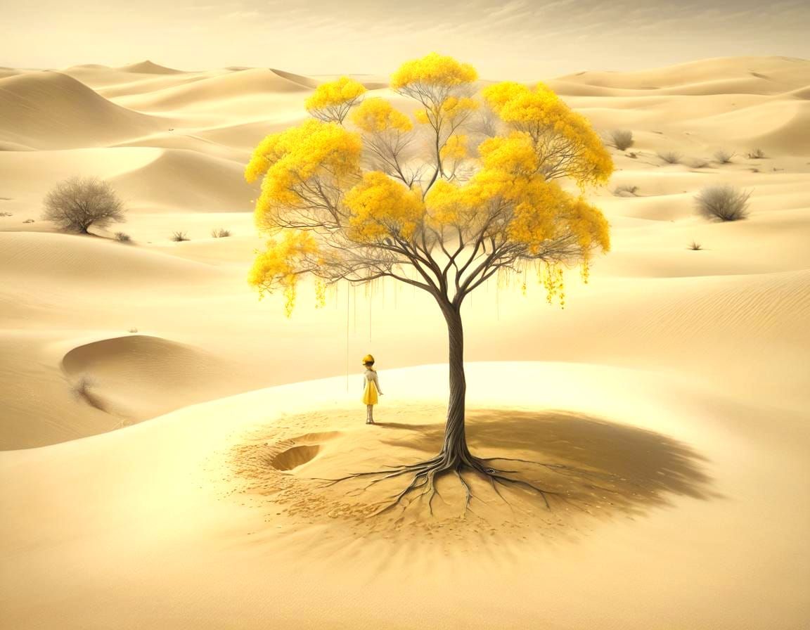 Yellow tree
