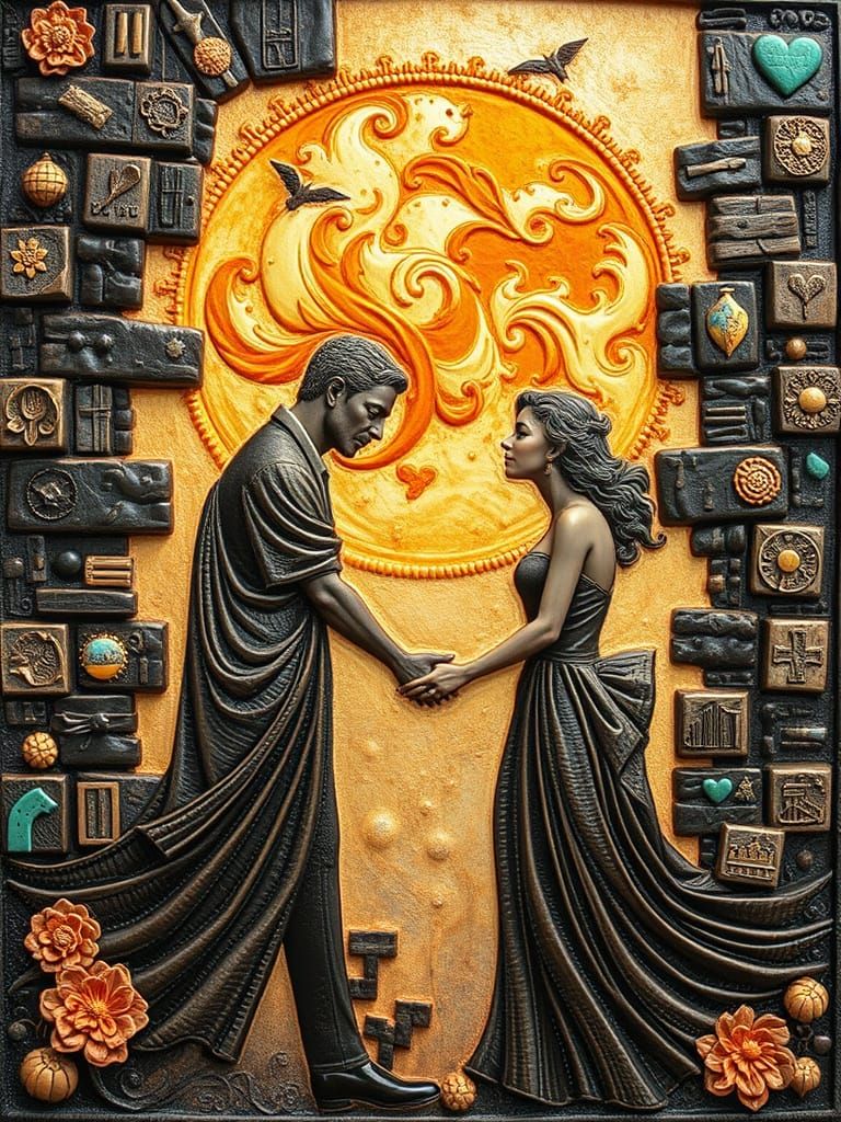 Tumbling Walls - Beryl Pearl