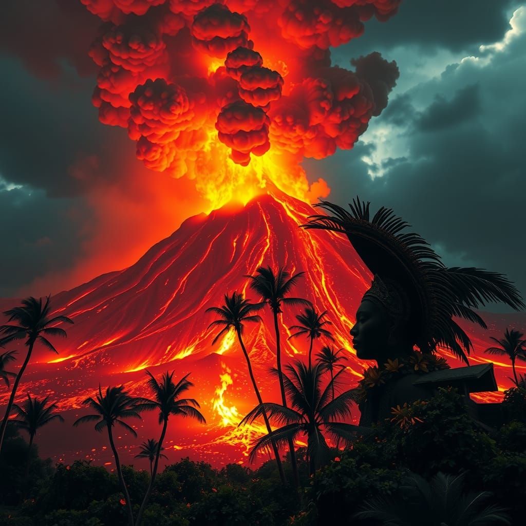 Volcanic Eruption Consumes Hawaiian Island