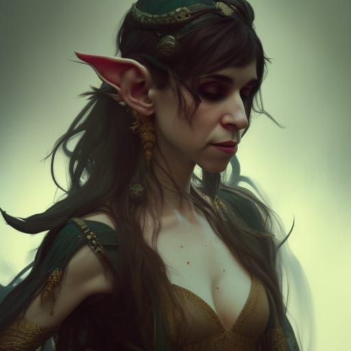 PJ Harvey as Elf: Astral Concept Art