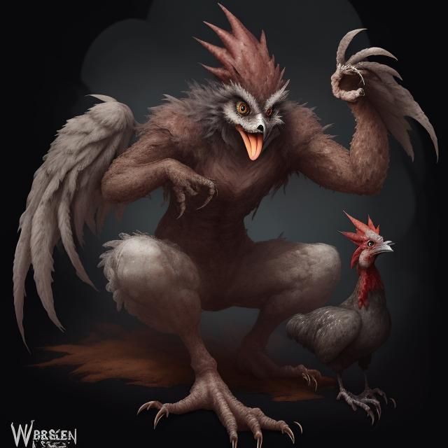 Image of a Werechicken