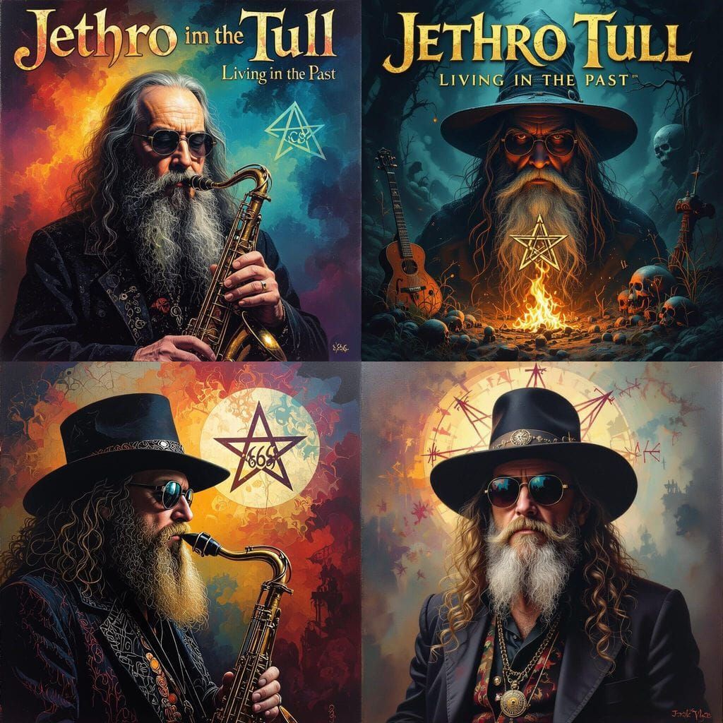 Jethro Tull Dark Art: Living in the Past