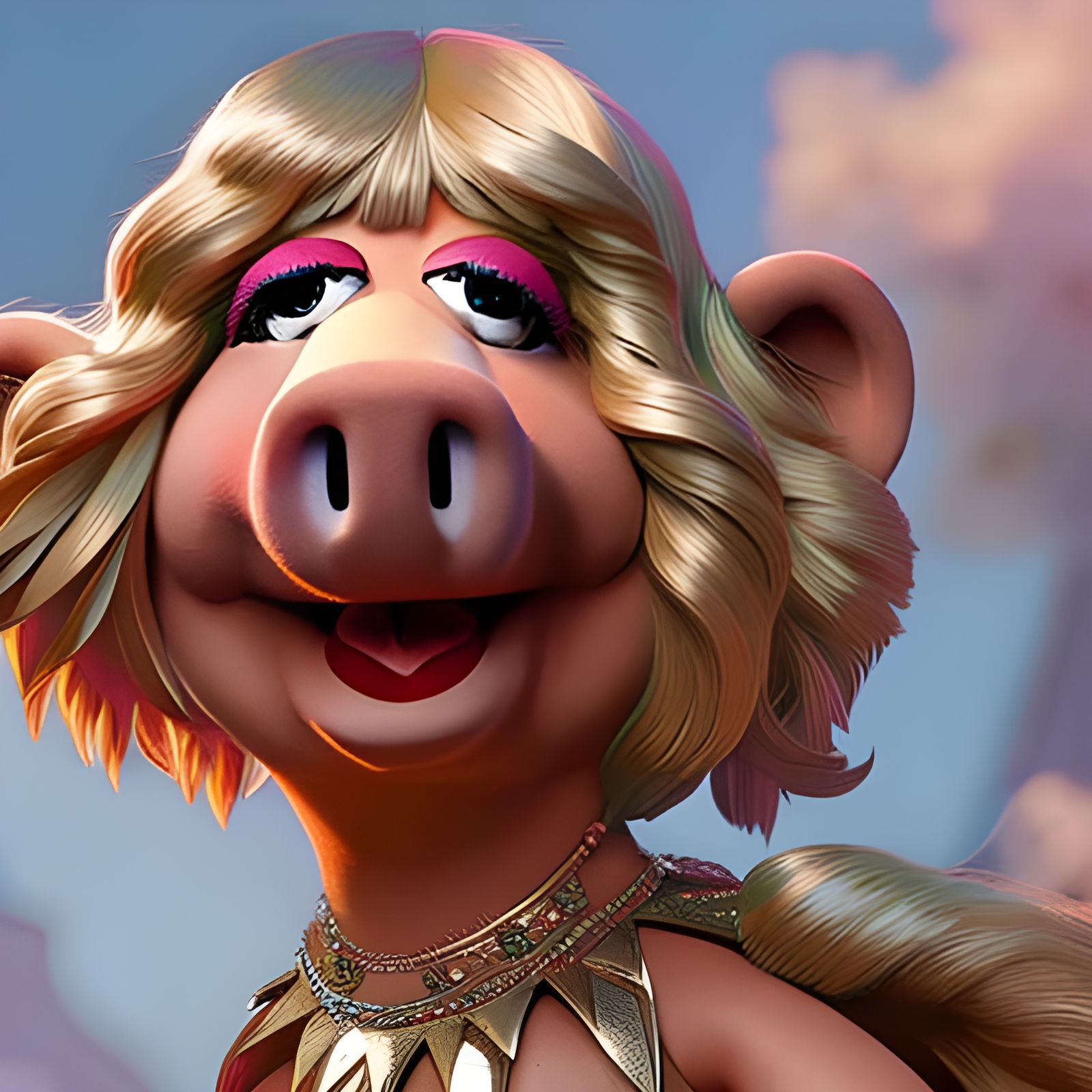 Muppet Taylor Swift: Digital Illustration in Fantasy Art Sty...