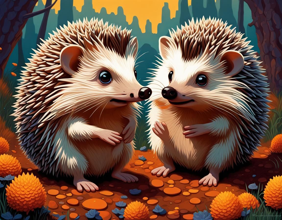 Spikey Twins