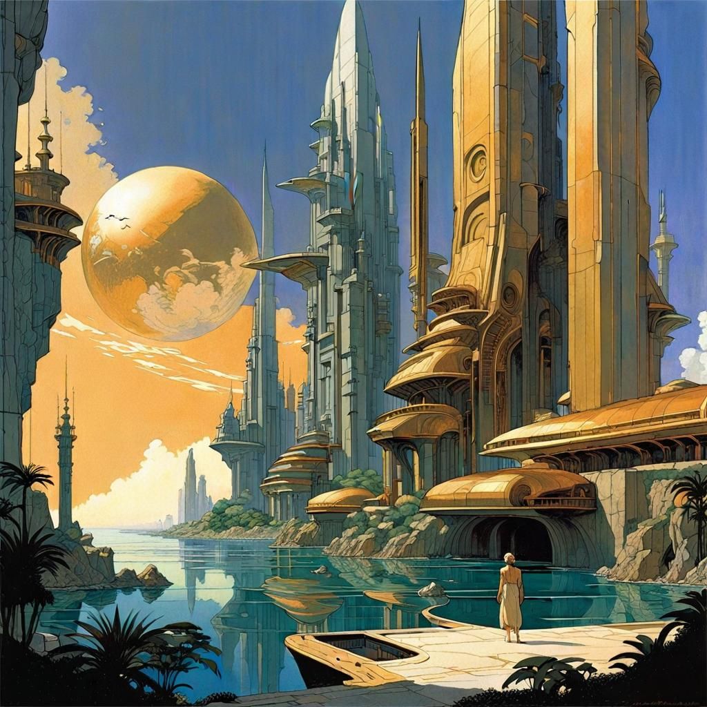 Atlantis Rising: A Metropolis of Marble and Gold