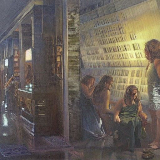 Paranoia: Oil Painting Evokes Intense Emotion