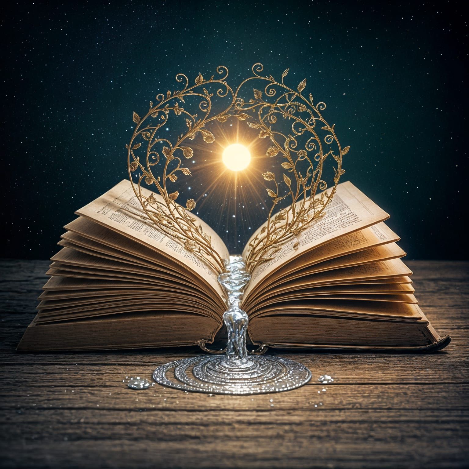 Ancient Book Reveals Miniature World with Silver River