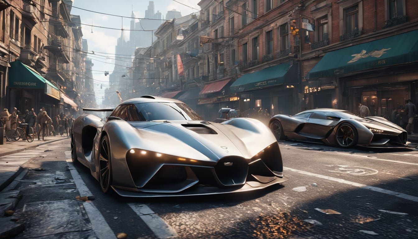 Mesmerizing Urban Landscape in a Merging World of Past and F...