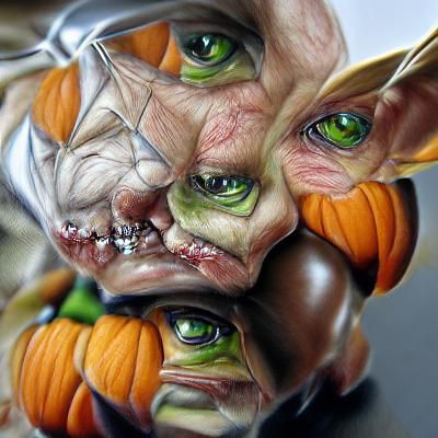 Hyperrealistic Halloween Goblins