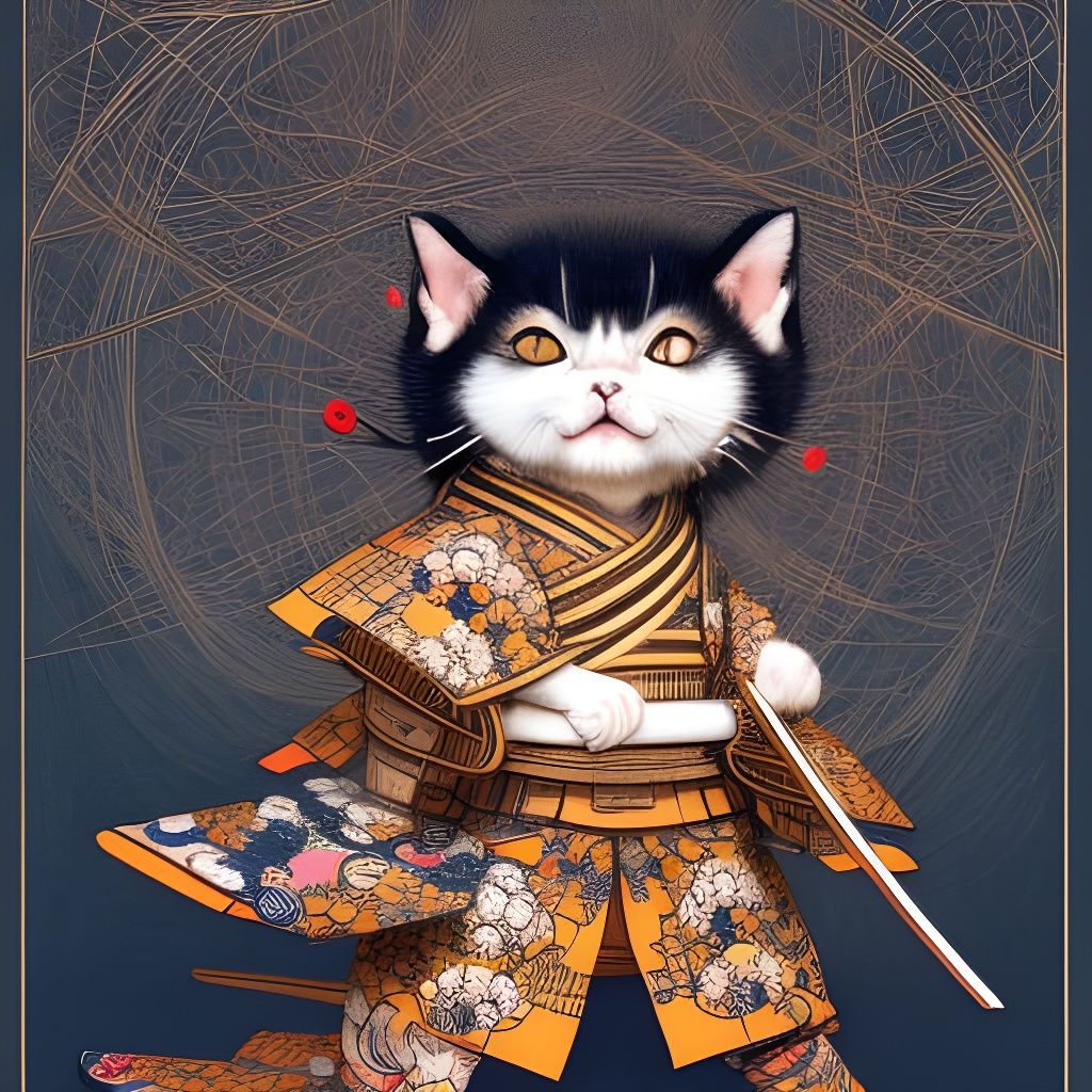 Samurai Cat