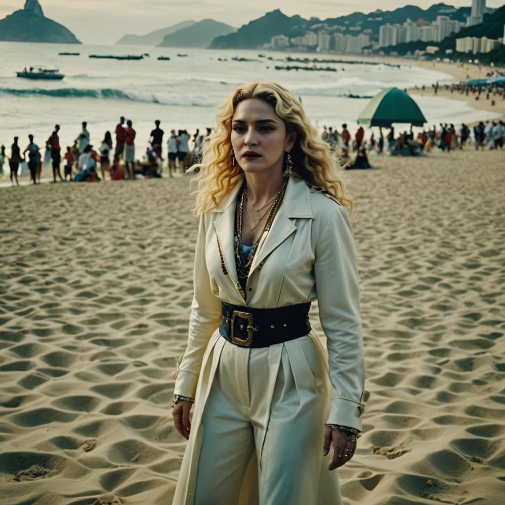Madonna's Dramatic Concert on Copacabana Beach