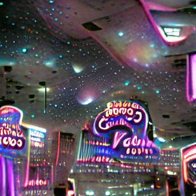 Cosmic Cyberpunk Casino in Las Vegas