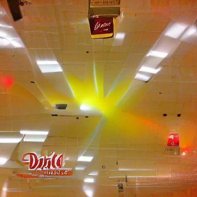 Winn-Dixie: Hellish Supermarket with Volumetric Lighting
