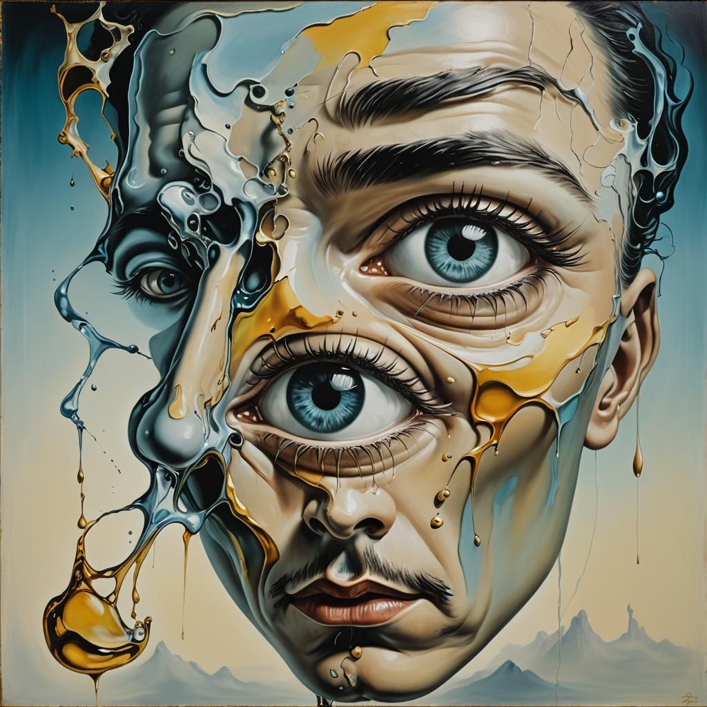 Surreal EMDR Therapy in Salvador Dali Style