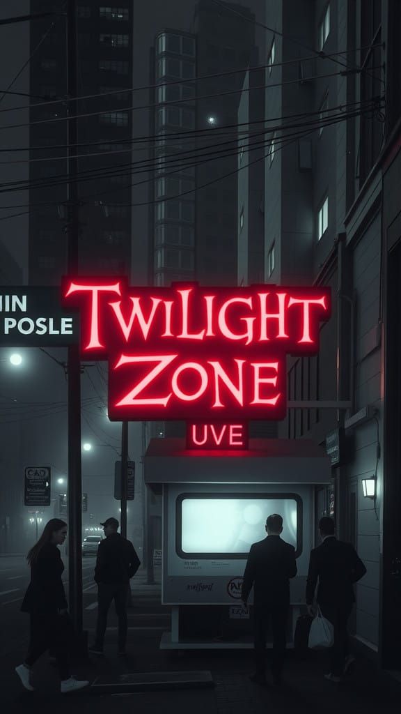 Mysterious Landscape in a Dark Fantasy Aesthetic