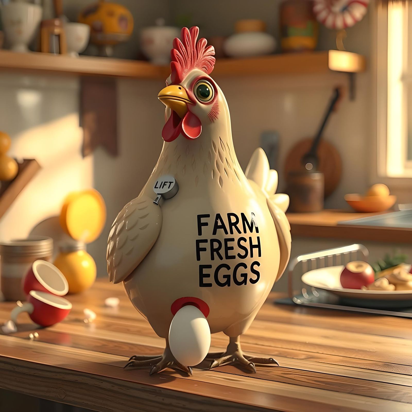 Scrambled Or Sunnyside Up? Egg Dispenser Pack