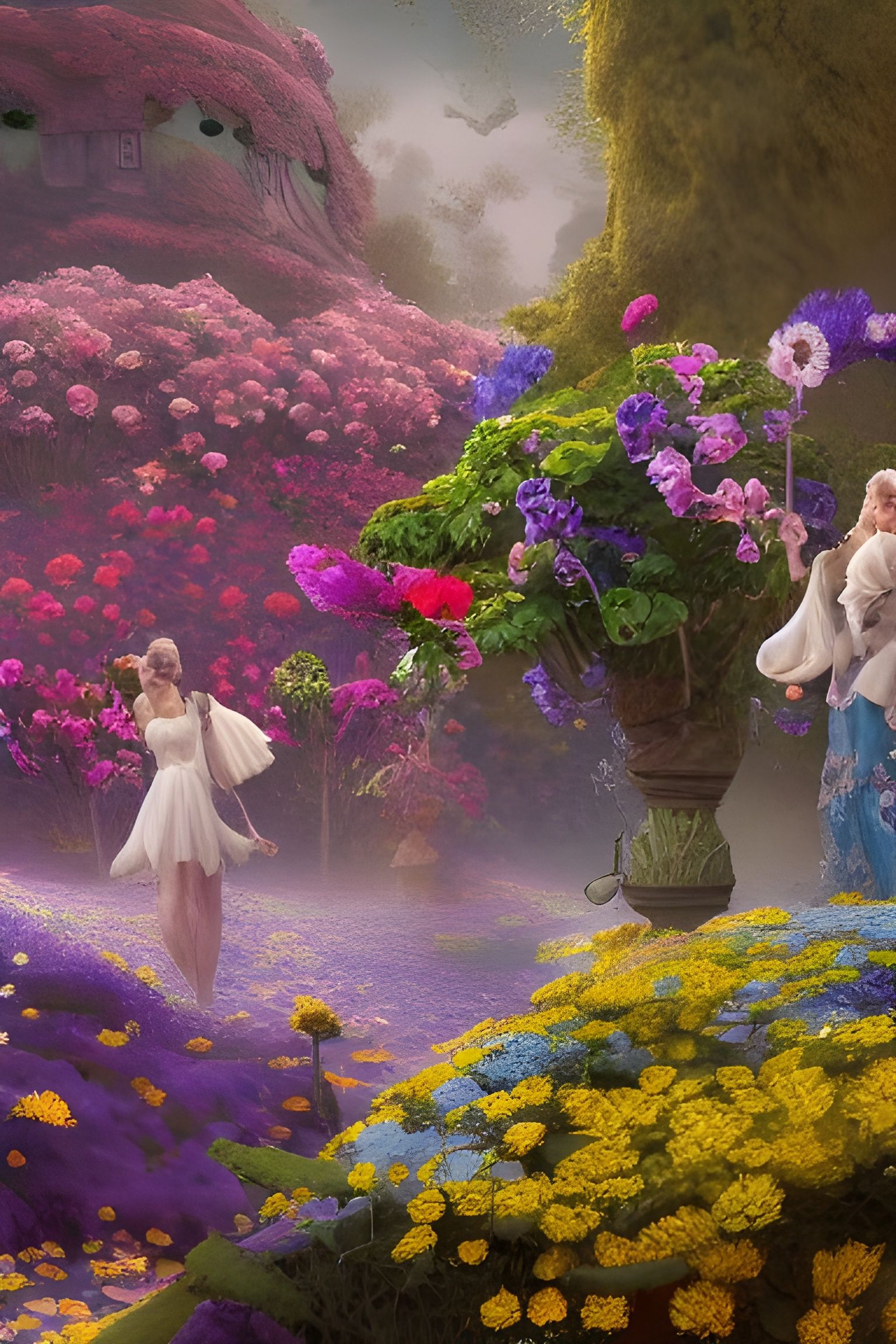 Fantasycore Flower Gathering in Granov/Avon Style