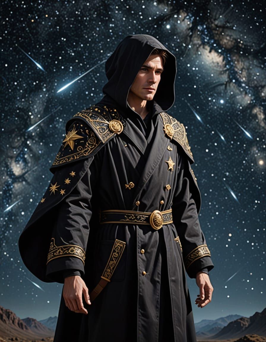 Night Sky Robes: A Starfield Dreamscape