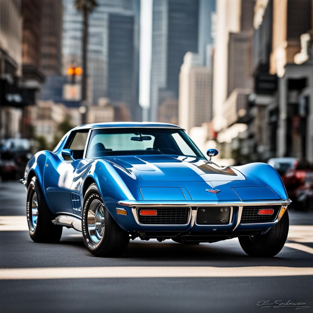 A 1972 Corvette