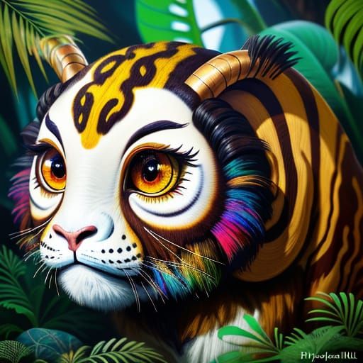 Rainbow tiger