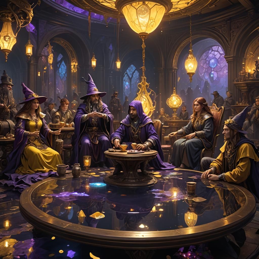 Wizards and Witches Convention: Dark Fantasy Concept Art