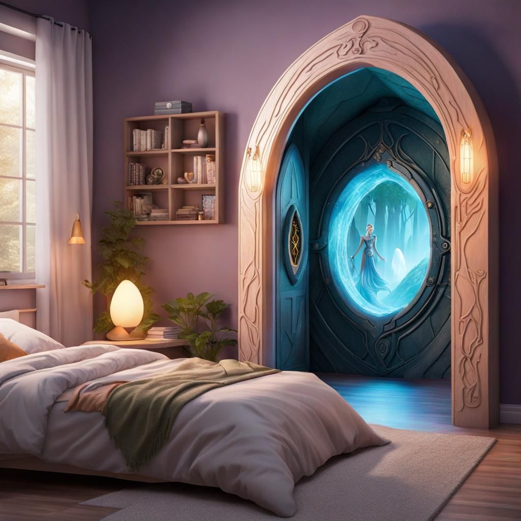 Elven Portal Opens in Bedroom