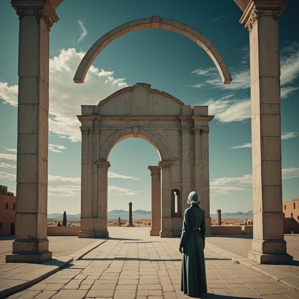 Eerie Piazza: Metaphysical Scene in Film Aesthetic