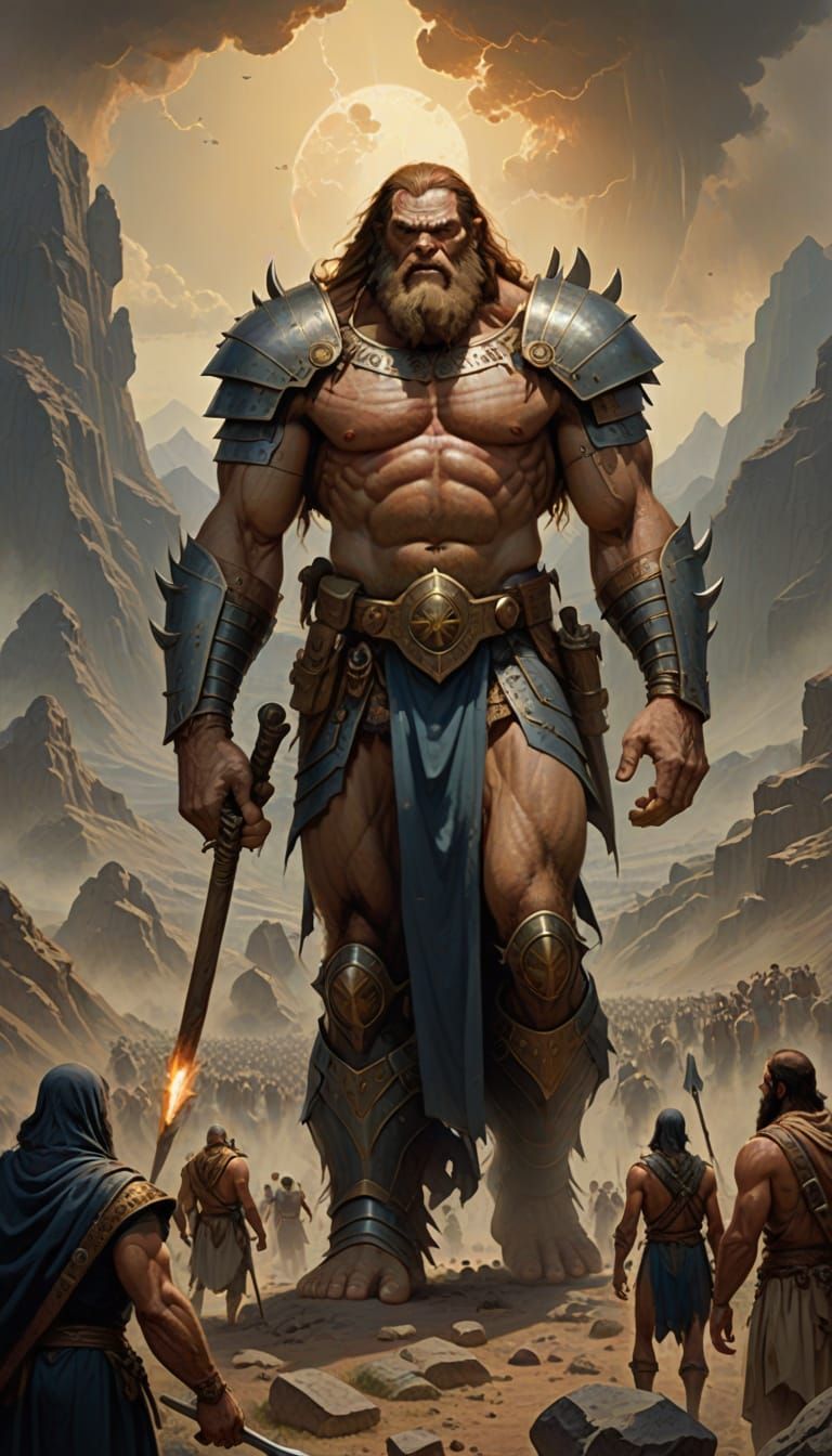 The Bible does describe certain inhabitants of Canaan as giants, notably the Anakim, who were said to be descendants of ...