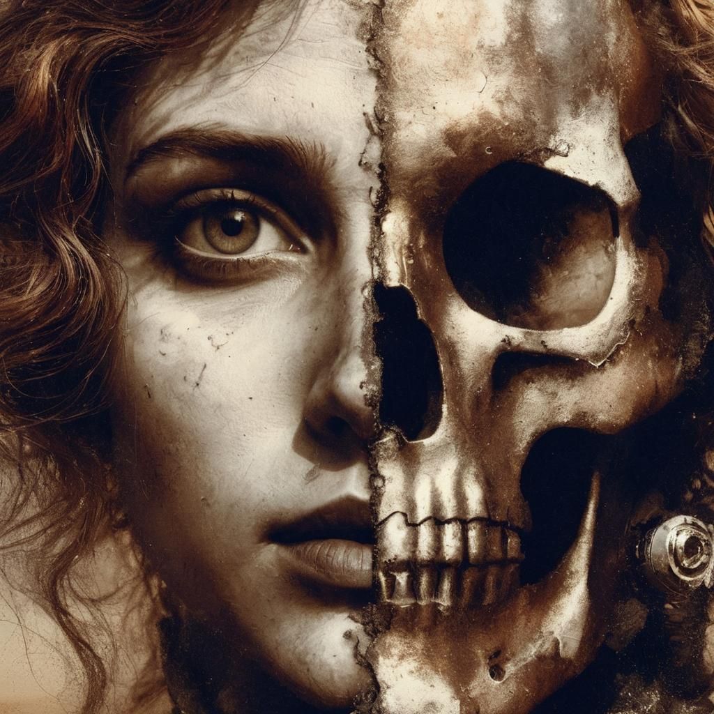 Wasteland Wanderer in Exosuit: Cinematic Film Still