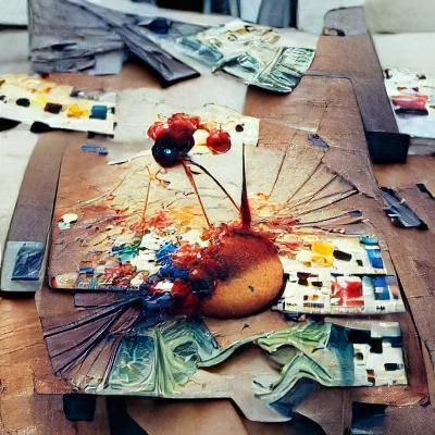Bankrupt Artist Creates Hated Art: An AI Interpretation