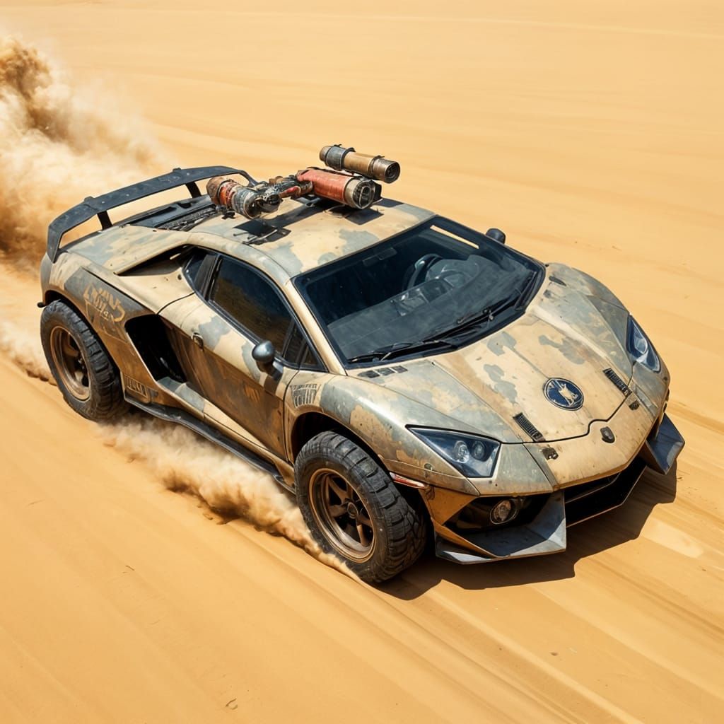 Cyberpunk Reinvented Lamborghini Aventador