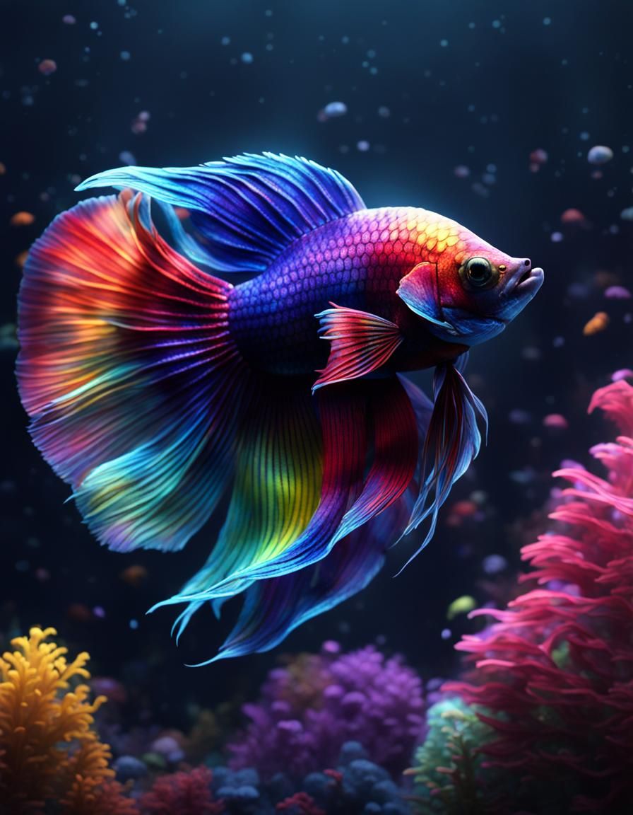 Beautiful Betta Fish