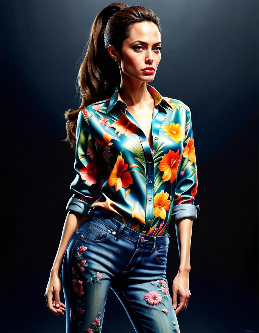 The Gorgeous Angelina Jolie