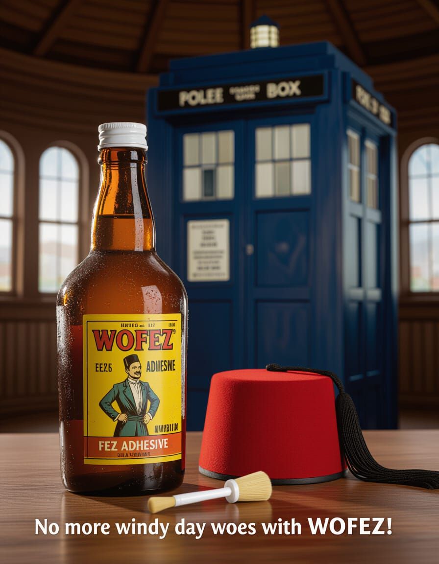 Say 'No!' to no fez with WOFEZ. The only fez adhesive guaran...