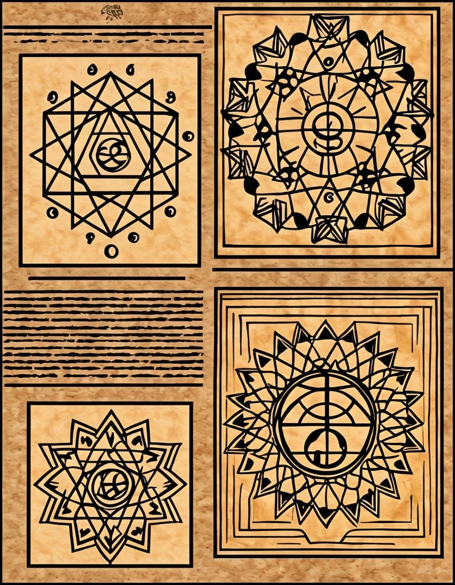 Fibonacci Sequence Diagram on Cork Background