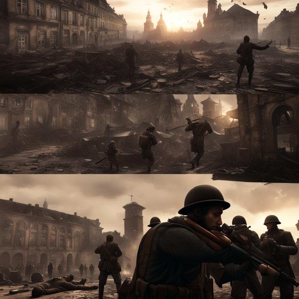 Epic 3D Scene with Dynamic Lighting